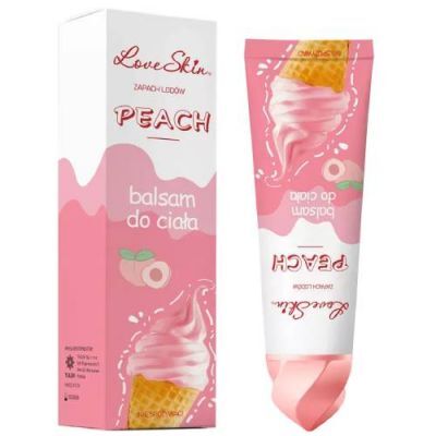 Love Skin Ice Cream Peach Balsam do ciała z ekstraktem z brzoskwini, 120 g