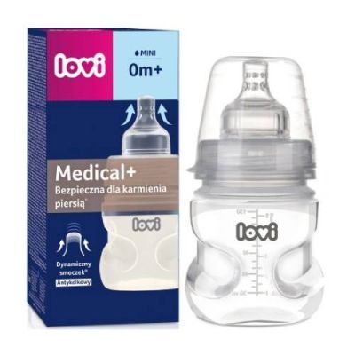 LOVI Butelka niezaburzająca odruchu ssania Medical+, 150ml 21/565