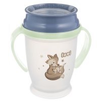 LOVI Kubek 360° Night&amp;Day Fox świecący w ciemności 1/611, 250 ml