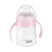 LOVI Pierwszy kubek z ustnikiem 6m+ różowy 35/353, 150ml