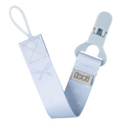 LOVI Tasiemka do smoczka Baby Shower Boy Blue
