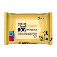 LUBA DOG Nawilżane chusteczki do pielęgnacji wrażliwych miejsc, 25 szt.