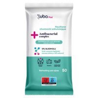 Luba Med Antibacterial Complex Chusteczki nawilżane z mentolem, 50 szt.
