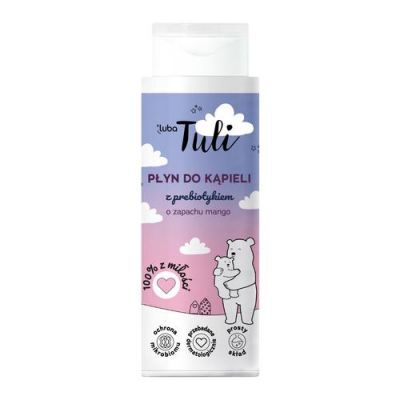 Luba Tuli Płyn do kąpieli z prebiotykiem o zapachu mango, 400ml