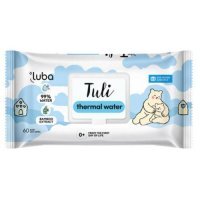 Luba Tuli Thermal Water Chusteczki nawilżane z wodą termalną, 60 szt.