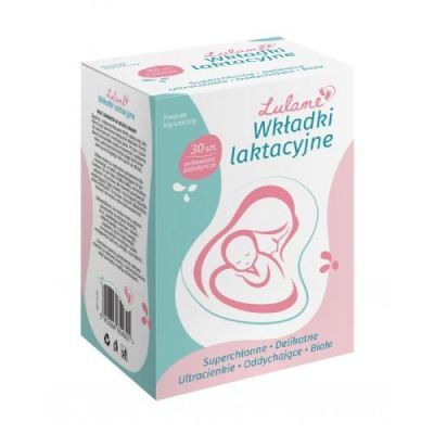 Lulame Wkładki laktacyjne, 30szt.