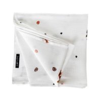 LULLALOVE Cavaliery Otulacz muślinowy 100x100cm, 1szt.