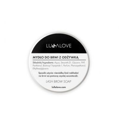LULLALOVE Mydło do brwi z odżywką, 30 ml