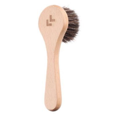 LULLALOVE Profesjonalna szczotka do twarzy i szyi z włosia końskiego