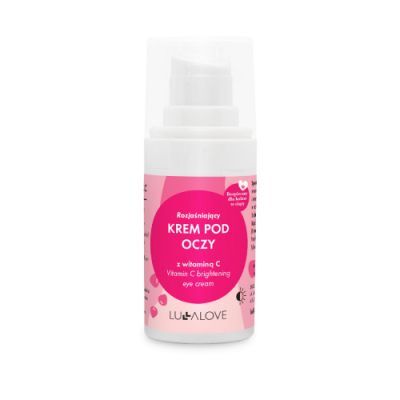 LULLALOVE Rozjaśniający krem pod oczy z witaminą C, 15ml