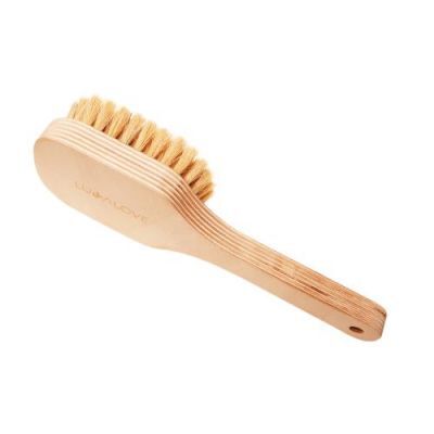 LULLALOVE Szczotka do ciała z rączką  - szczecina