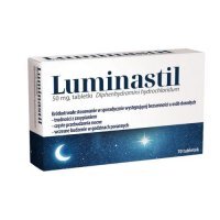 LUMINASTIL 50 mg 10 tabletek