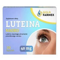 Luteina NAOKO 40 mg 30 kapsułek GOLDFARMEX