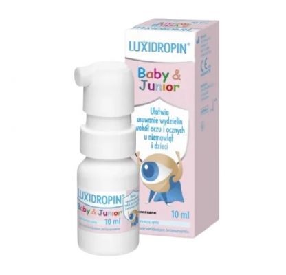 LUXIDROPIN Baby & Junior krople do oczu 10 ml