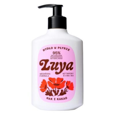 LUYA Mydło do rąk w płynie Mak i Kakao, 400 ml