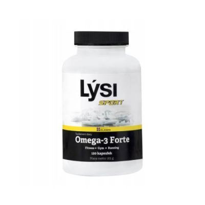 Lysi Sport Omega 3 Forte 1000 mg, 120 kaps.