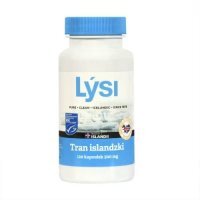 LYSI Tran islandzki 500 mg, 120 kaps.