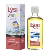 LYSI Tran islandzki dla dzieci o smaku mango i limonki 240 ml