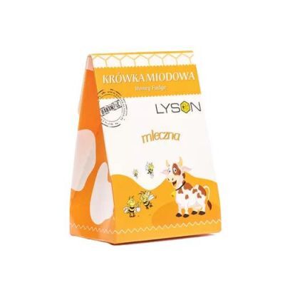 ŁYSOŃ Krówka miodowa mleczna, 120g