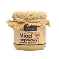 ŁYSOŃ Miód rzepakowy, 250g KRÓTKA DATA 31.12.2026