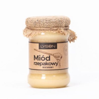 ŁYSOŃ Miód rzepakowy, 400g