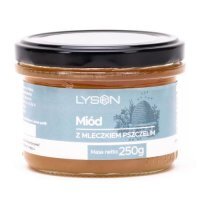 ŁYSOŃ Miód z mleczkiem pszczelim, 250g