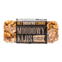 Łysoń Miodowy Kłos Baton miodowy bez dodatku cukru Słonecznik, 45 g
