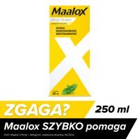 MAALOX zawiesina 250 ml