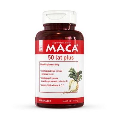 Maca 50 lat Plus - 80 kapsułek