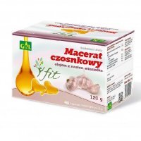 Macerat czosnkowy z olejem z nasion wiesiołka GAL, 40 kaps.