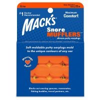 MACK'S Zatyczki silikonowe pomarańczowe 6 par[2866]