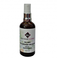 MADAME JUSTINE Oil Mix Olejowanie włosow niskoporowatych 100 ml