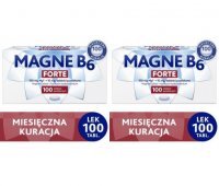 MAGNE B6 FORTE 100 tabletek x 2 opakowania