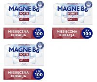 MAGNE B6 FORTE 100 tabletek x 3 opakowania