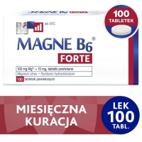 MAGNE B6 FORTE 100 tabletek