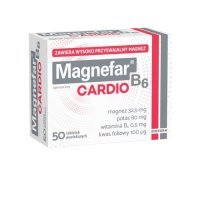 Magnefar B6 Cardio, 50 tabl.
