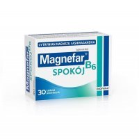 MAGNEFAR B6 Spokój 30 tabletek