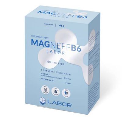 Magneff B6, 60 tabletek