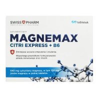 MAGNEMAX Citri Express + B6 60 tabletek