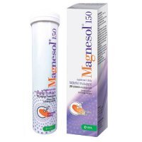 MAGNESOL 150 20 tabletek musujących