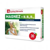 MAGNEZ + B1 B6 B12 30 tabletek ZYSKAJ ZDROWIE