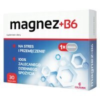 MAGNEZ + B6 30 kapsułek COLFARM