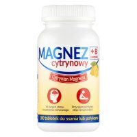 Magnez Cytrynowy B Complex, 100 tabletek