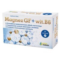 Magnez GF + Witamina B6, 60 tabl.