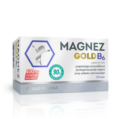 MAGNEZ GOLD B6 50 tabletek Alg Pharma