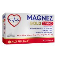 MAGNEZ GOLD CARDIO 50 tabletek ALG PHARMA