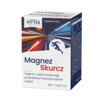 VITTER BLUE Magnez Skurcz, 60 tabletek