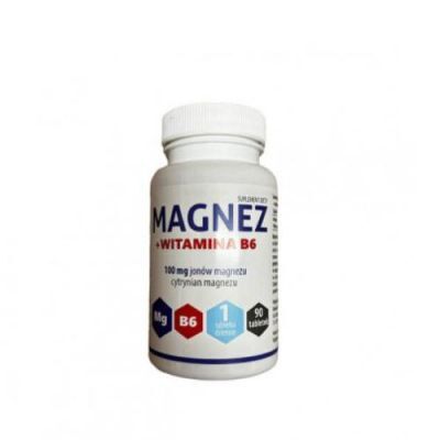 Magnez + Witamina B6 (Bonafarm), 90 tabletek