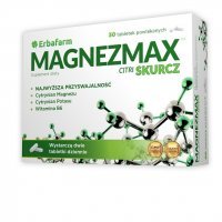 MagnezMax citri skurcz tabletki powlekane 30 tabletek ERBAFARM