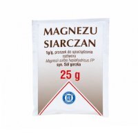 Magnezu Siarczan, 25 mg